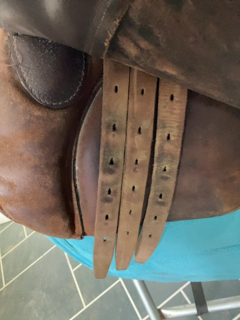 Brown All Purpose Saddle, 15.5"