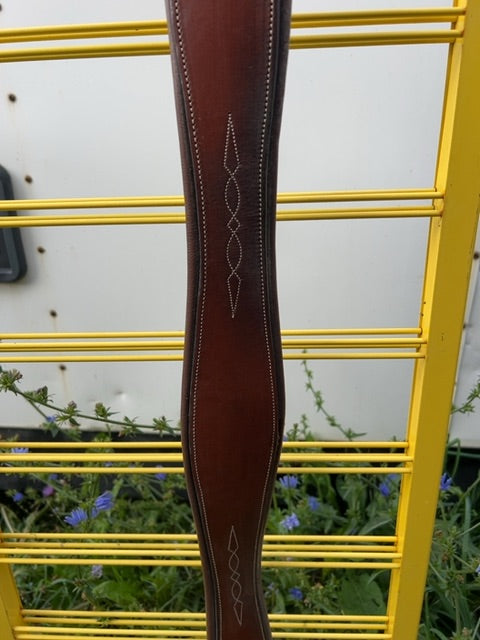 Oak Bark  Leather Girth, 50"