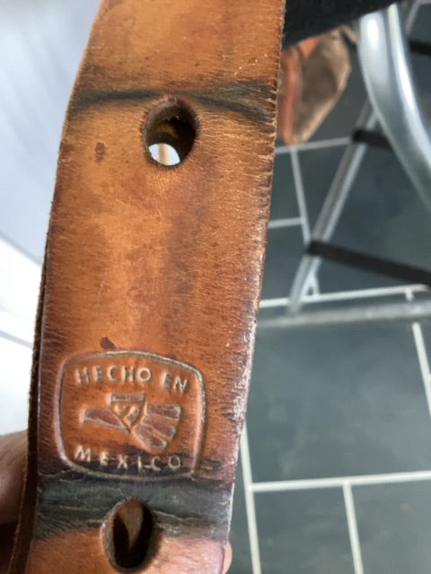 Tan Leather Saddle, 15"