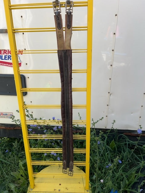 Brown Leather Girth, 42"