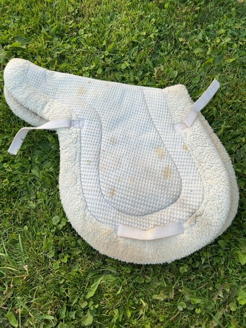 White Century Saddle Pad, Full
