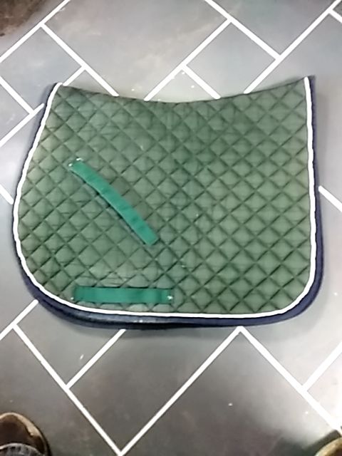 Green Shedrow Saddle Pad, Full