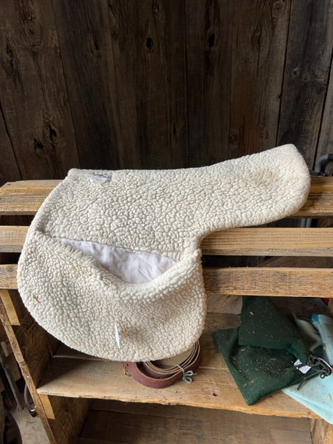 White Roma Saddle Pad, Full