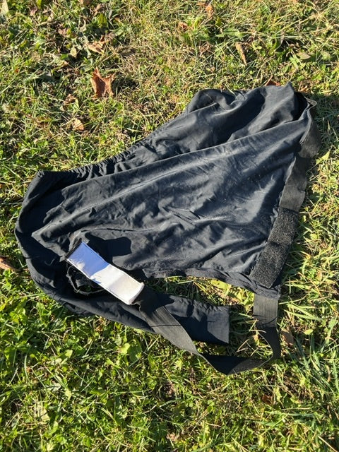 Navy Shedrow Shoulder Guard