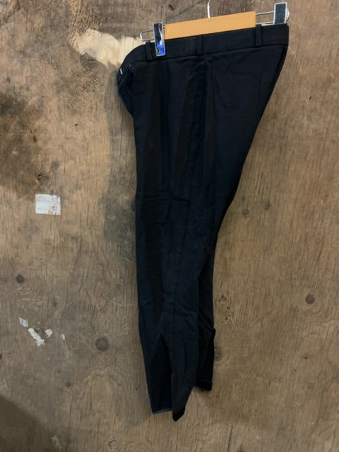 Black Elation Kneepatch Breeches, 32