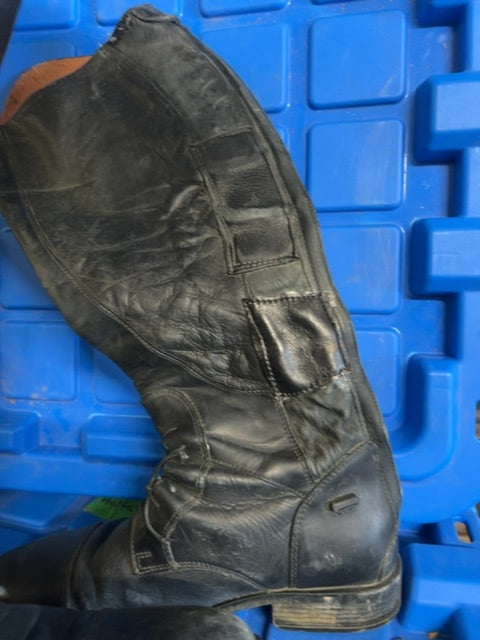 Black Auken Tall Boots, 8MW