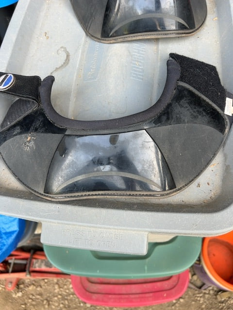 Black Weatherbeeta Bell Boots, Warmblood