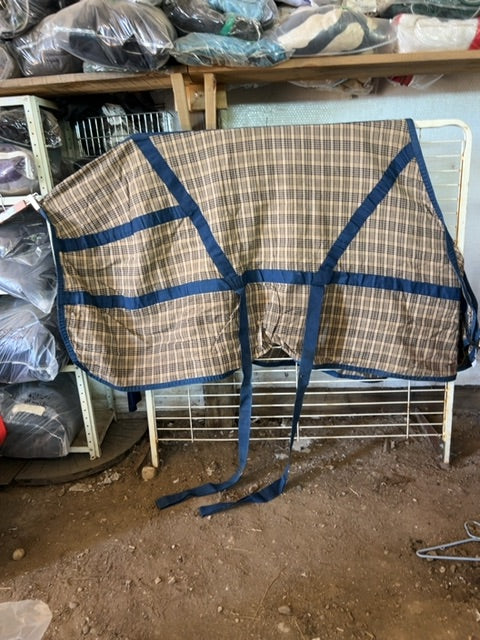Baker Plaid Canpro Sheet, 78"
