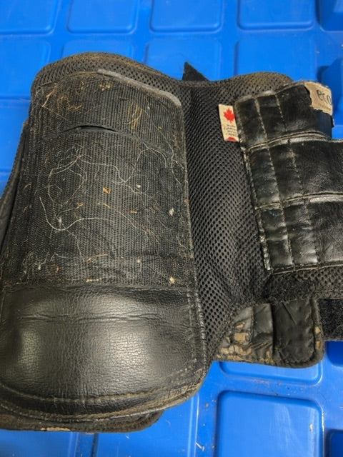 Black Ecogold Excercise Boots, Medium