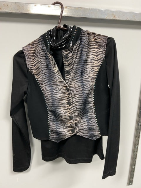 black Valencia Slinky and Vest