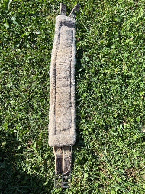 Brown Shedrow Fuzzy Girth, 38”
