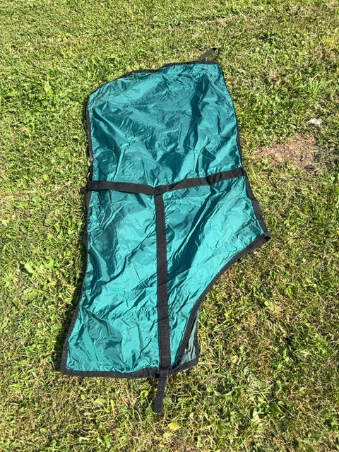 Green  Nylon Show Sheet, 72”