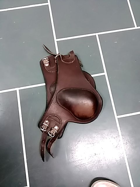 Brown  Hind boots, Horse
