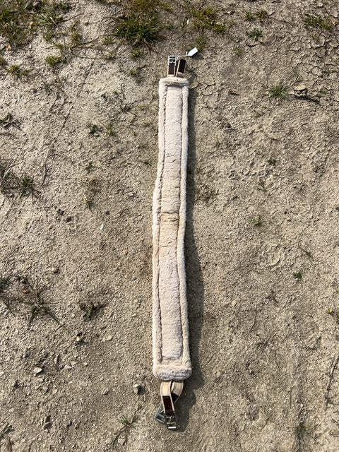 Brown Shedrow Fuzzy Girth, 60"