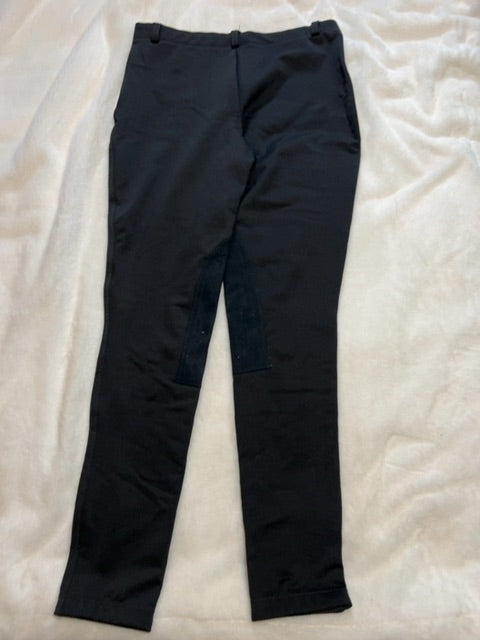 Black Wyndfield Pull On Breech, 32 High Waist