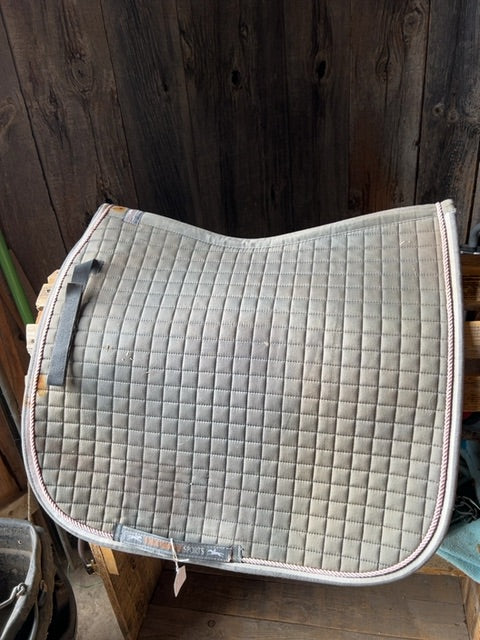 Grey Schockemohle Saddle Pad, Dressage Full