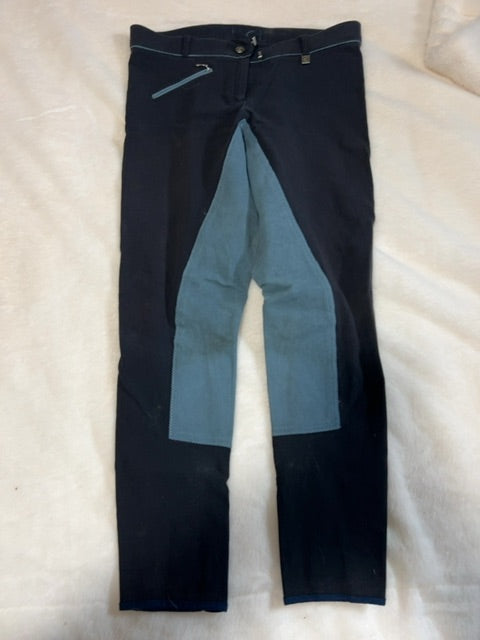 Navy Cavallo Full Seat Breeches, 28
