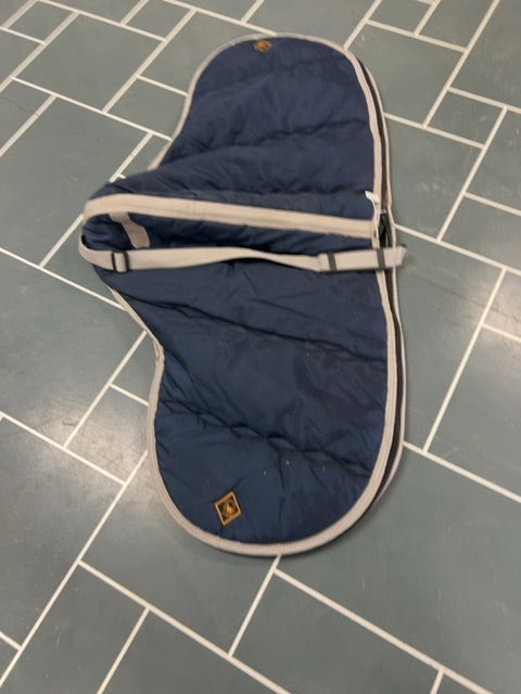 Navy Big D Dressage Saddle Bag