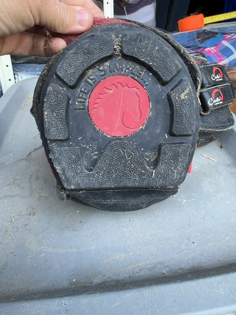 Black Cavallo Hoof Boots, 1 Slim