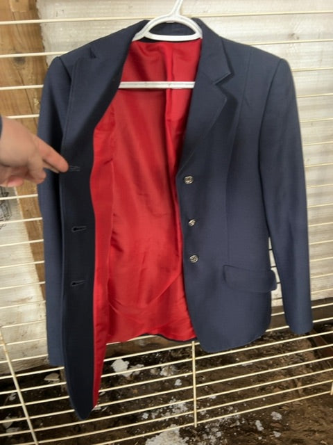 Navy Easy Rider Show Jacket, 38 (~12)