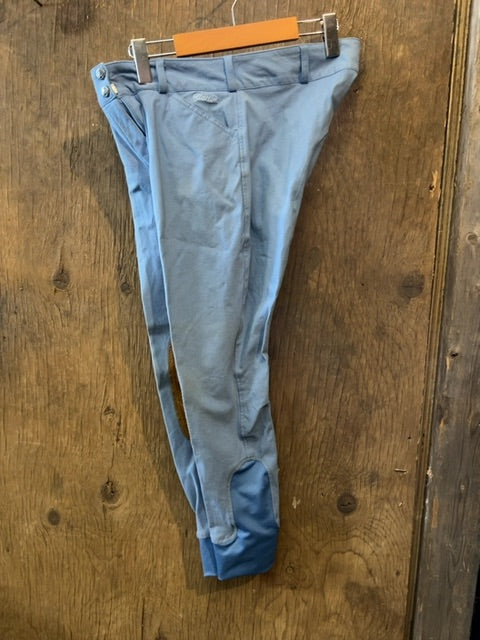 Blue Elation Platinum Kneepatch Breeches, 30R