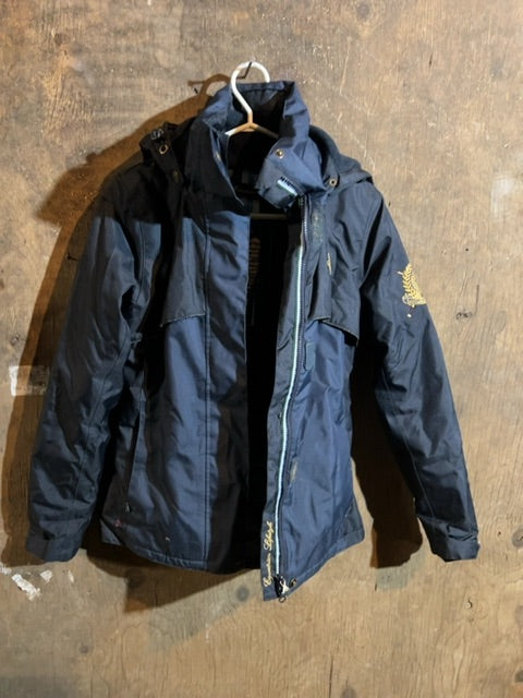 Navy Mountain Horse Winter Jacket, XS