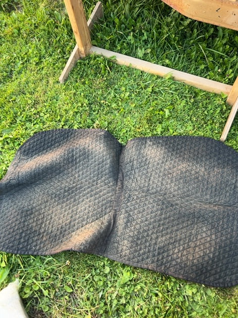 Black Roma Saddle Pad, Full