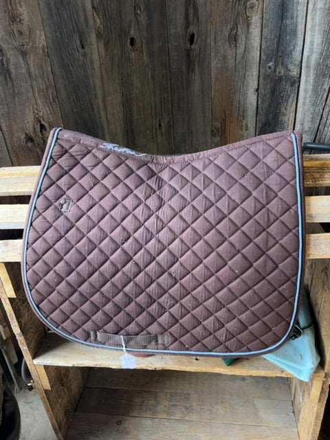 Brown Shedrow Saddle Pad, Full