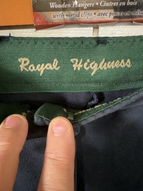 Navy Royal Highness Collection Kneepatch Breeches, 26L