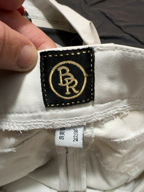 White BR Fullseat Breeches, 24