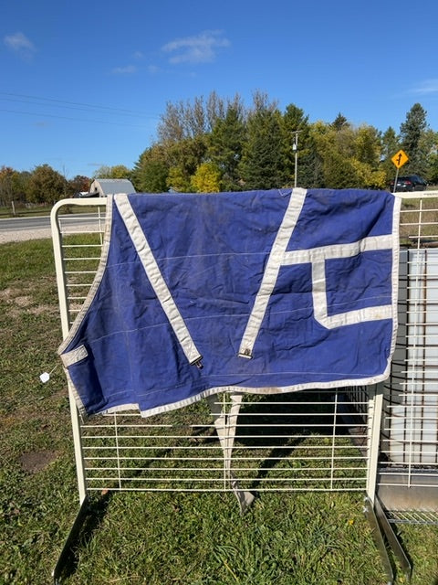 Blue  Stable Sheet, 56"