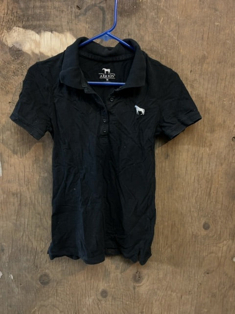 Black Aerion Polo, Medium