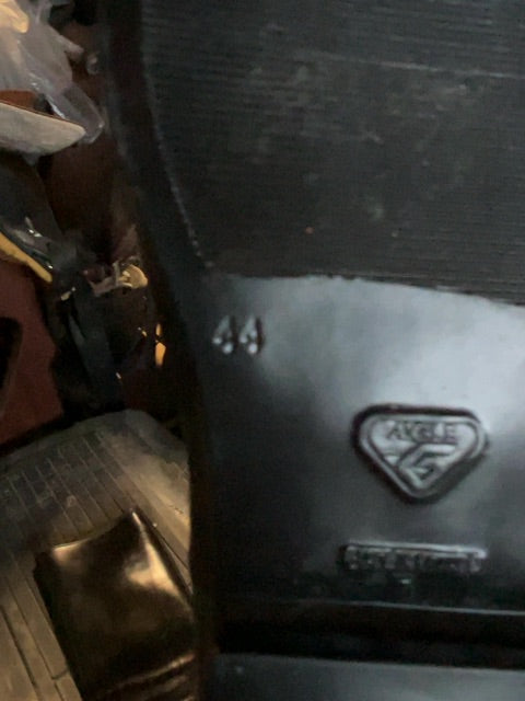 Black Aigle Rubber Riding Boots, 11 mens