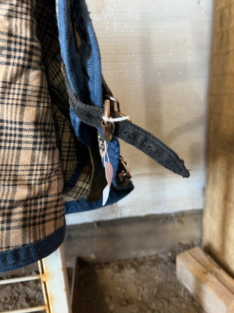 Baker Plaid Canpro Sheet, 78"