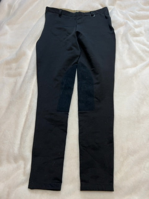 Black Wyndfield Pull On Breech, 32 High Waist