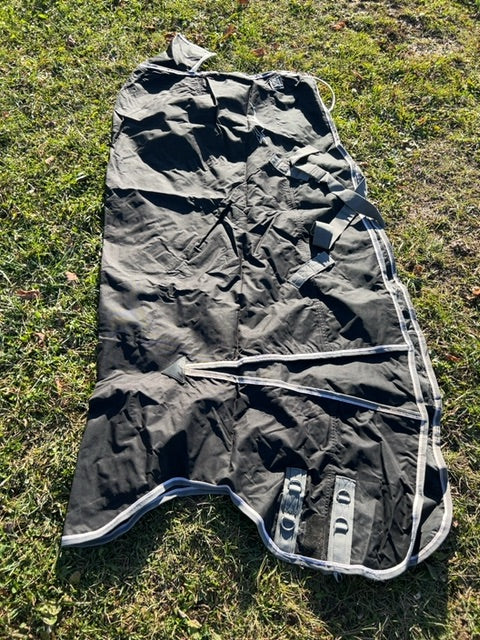 Black Shedrow Comfort Neck Rainsheet, 76”