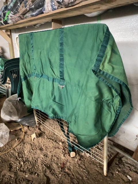 Green  Stable Blanket, 76”