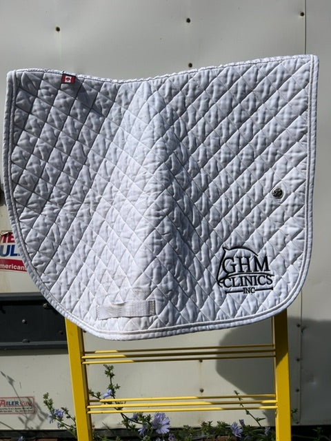 White Ogilvy Saddle Pad, Regular