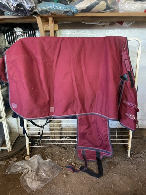 Burgundy Schneiders Turnout, 74"