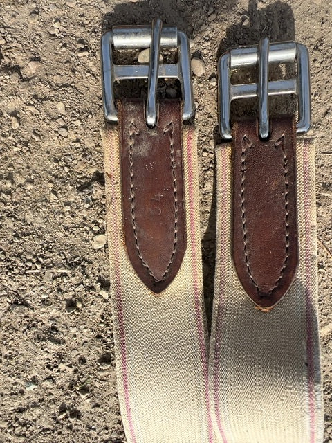 Brown Leather Girth, 54"
