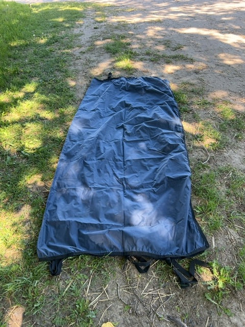 Navy Shedrow Show Rainsheet
