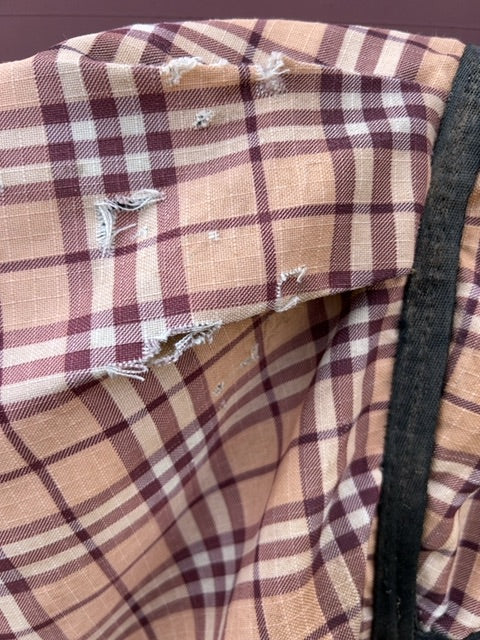 Plaid Tomara Rainsheet, 68”