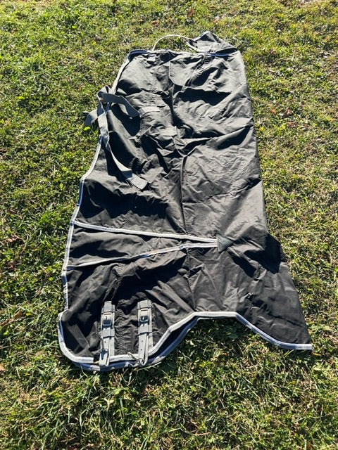 Black Shedrow Comfort Neck Rainsheet, 76”