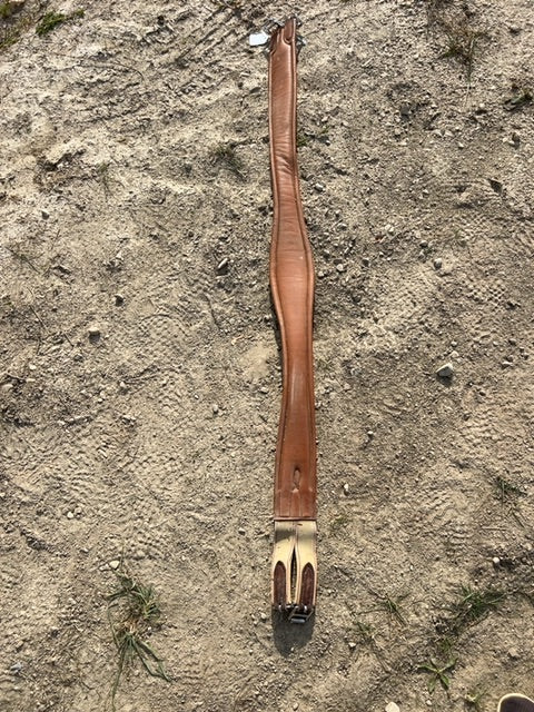 Brown Leather Girth, 54"