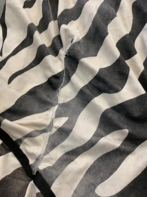 Zebra Bucas High Neck Fly Sheet, 72”