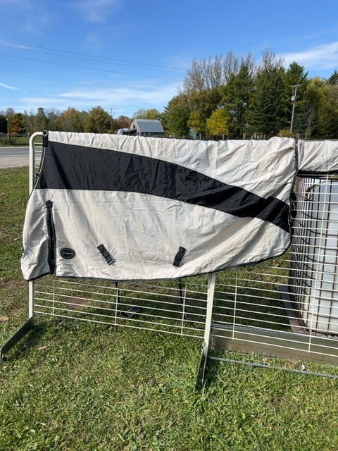 Grey/black Xander Turnout, 82"