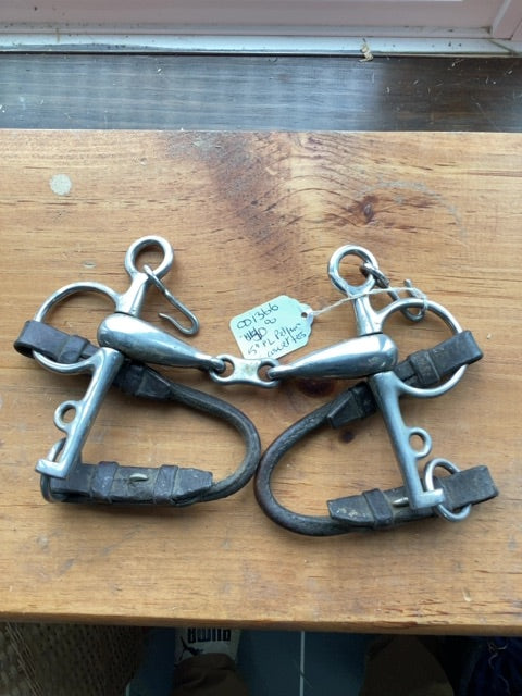 French Link Pelham with Converters, 5"