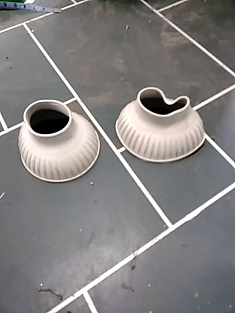 White  Rubber Pull On Bell, Medium