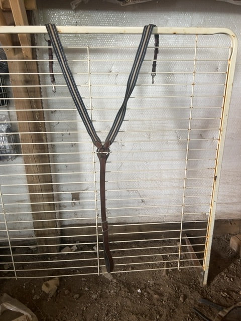 Brown  Elastic Breastplate, Warmblood