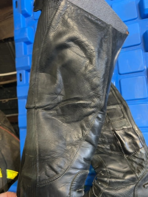 Black Auken Tall Boots, 8MW